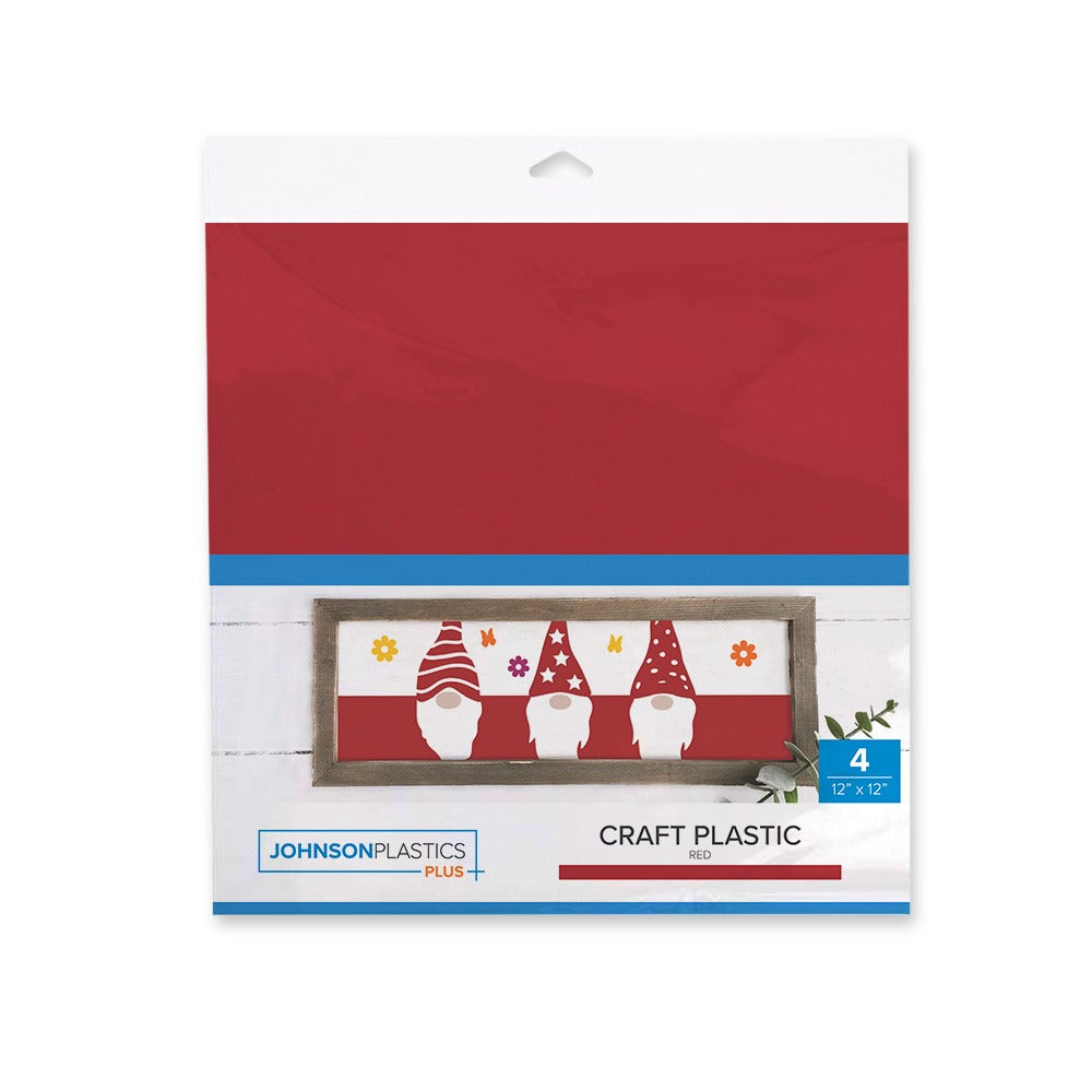 12" x 12" CRAFT PLASTIC ACRYLIC SHEET PACKS