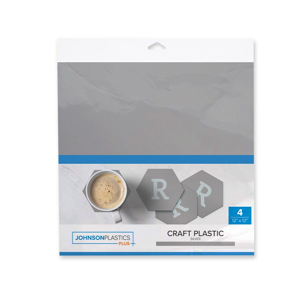 12" x 12" CRAFT PLASTIC ACRYLIC SHEET PACKS