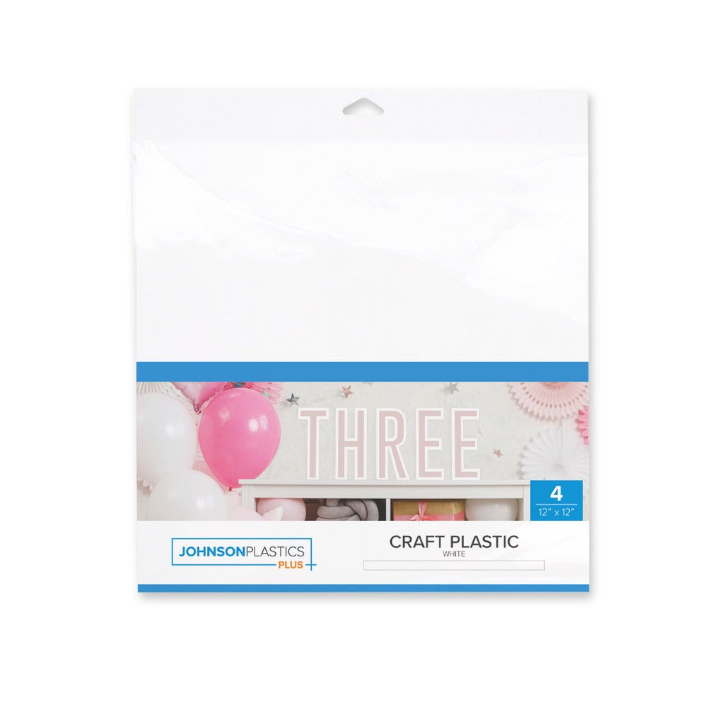 12" x 12" CRAFT PLASTIC ACRYLIC SHEET PACKS