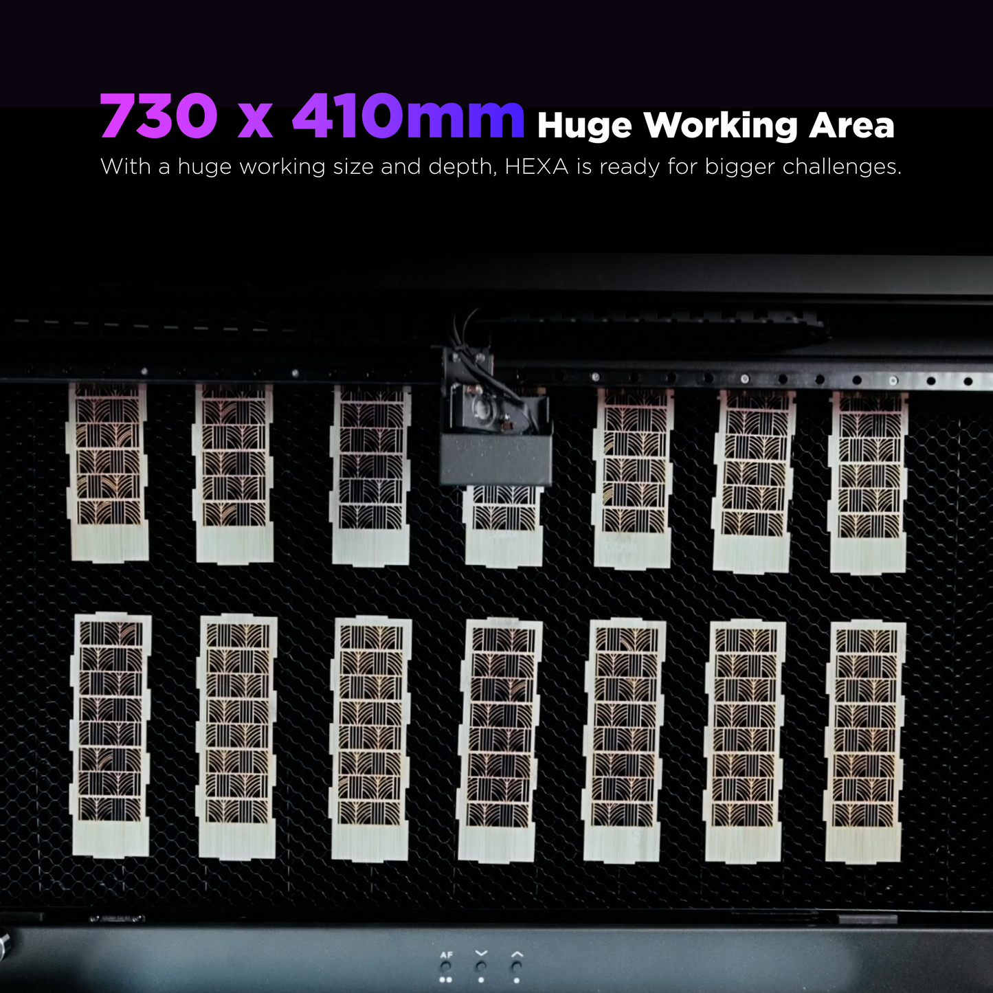 FLUX HEXA 60W Desktop CO2 Laser Cutter