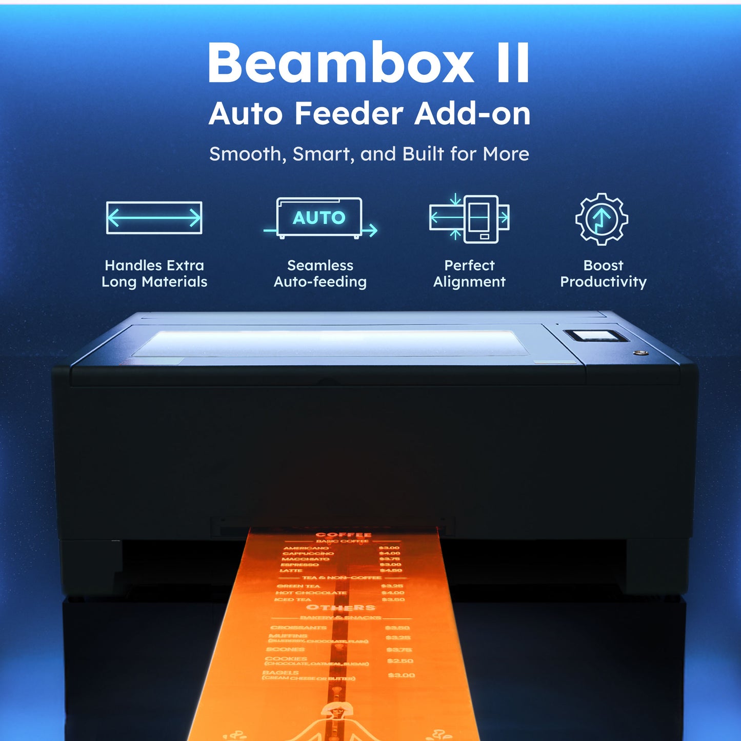 Beambox II Auto Feeder Add-on