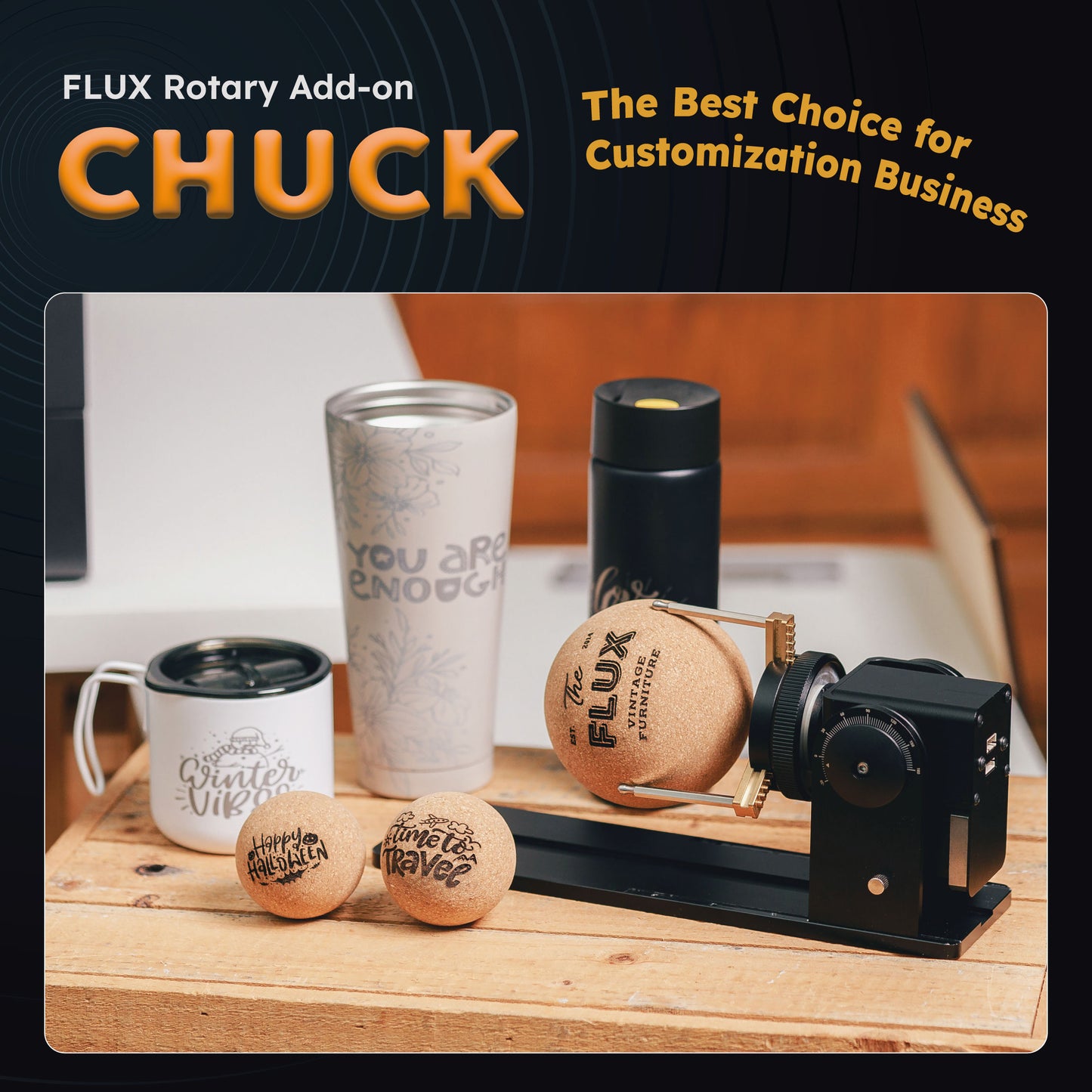 HEXA RF Chuck Rotary Add-on