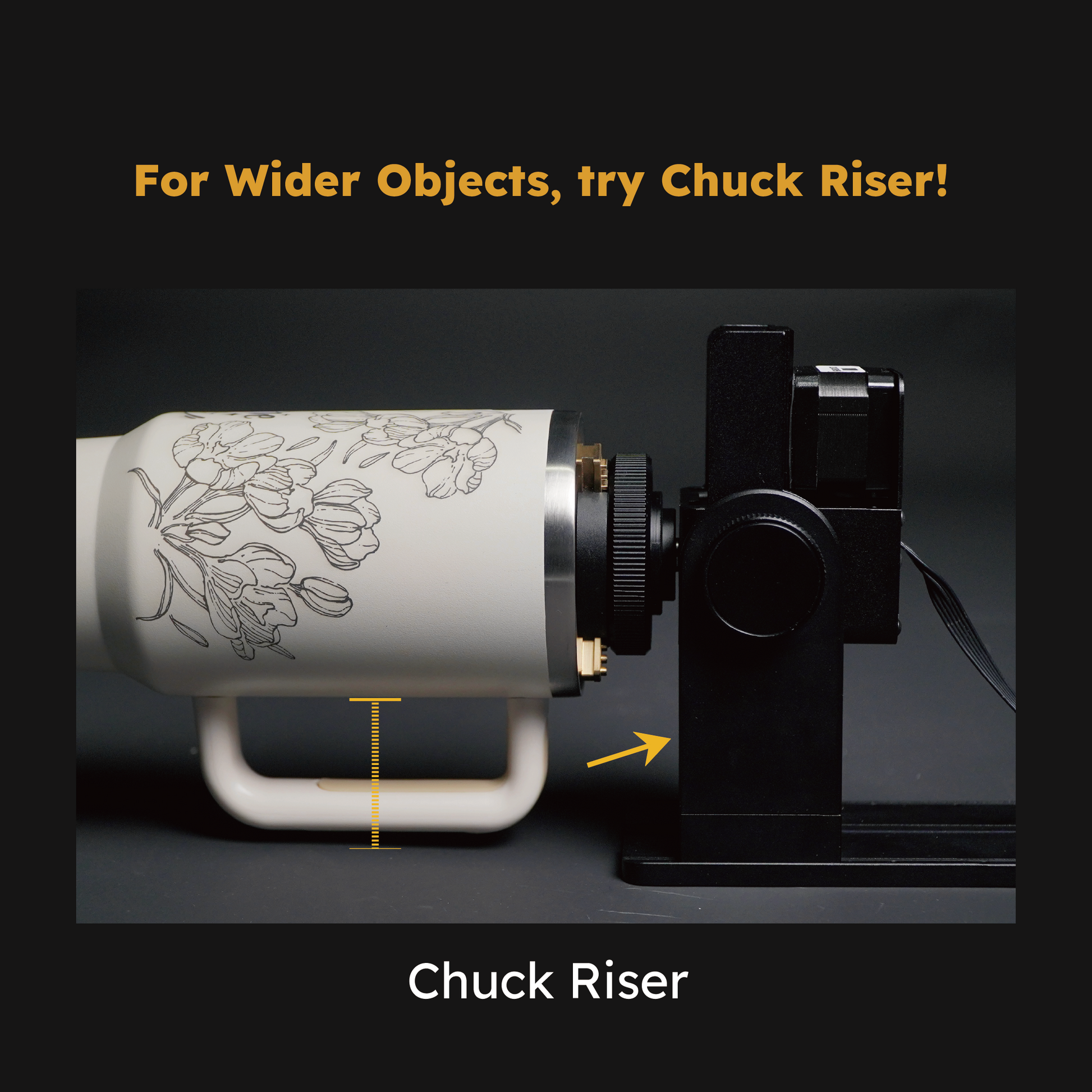 beamo Chuck Rotary Add-on – FLUX Shop Official beamo Chuck Rotary Add-on – FLUX Shop Official