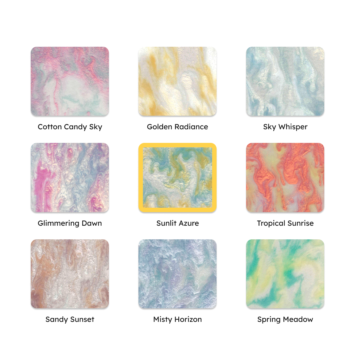 3/32 BloomCast™ Acrylic Sheet - Sunlight Series