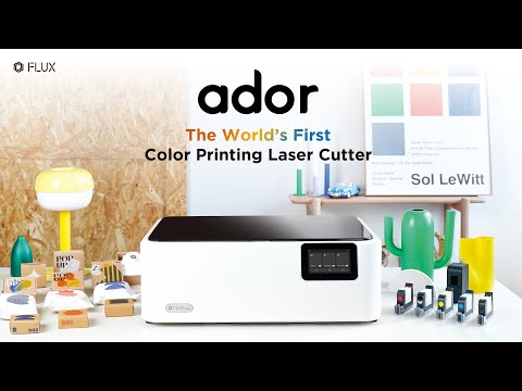 新品未使用 FLUX ador FLUX Ador Color Printing Laser Cutter – FLUX Shop Official