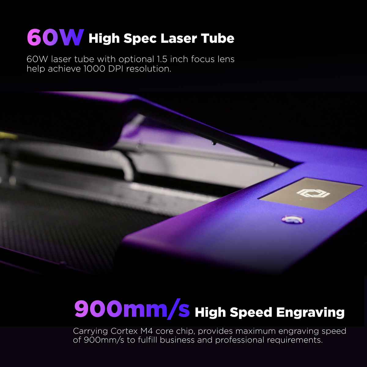 FLUX HEXA 60W Desktop CO2 Laser Cutter – FLUX Shop Official